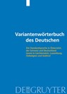 Variantenwoerterbuch des Deutschen - Ulrich Ammon ; Hans Moser ; Hans Bickel ; Jakob Ebner - 9783110165753