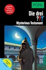 PONS Die drei ??? Fragezeichen Mysterious Testament mit Audio - André Marx - 9783120500100
