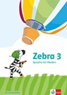 Zebra 3. Arbeitsheft Sprache mit Medien (Ausleihmaterial) Klasse 3 -  - 9783122710538