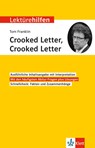 Lektürehilfen Tom Franklin "Crooked Letter, Crooked Letter" -  - 9783129231418
