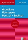 Uni-Wissen Grundkurs Übersetzen Deutsch - Englisch - Richard Humphrey - 9783129391129