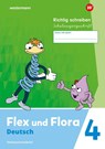 Flex und Flora 4. Heft Richtig schreiben (Schulausgangsschrift) Verbrauchsmaterial - Nadine Pistor ; Elke Schnepf-Rimsa - 9783141271805