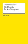 Die Chronik der Sperlingsgasse - Wilhelm Raabe - 9783150077269
