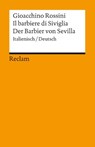Der Barbier von Sevilla / Il barbiere di Siviglia - Gioacchino Rossini - 9783150089989