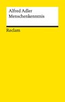 Menschenkenntnis - Alfred Adler - 9783150144893