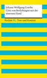 Götz von Berlichingen mit der eisernen Hand. Textausgabe mit Kommentar und Materialien - Johann Wolfgang Goethe - 9783150161357