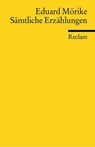 Sämtliche Erzählungen - Eduard Mörike - 9783150183137