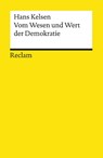 Vom Wesen und Wert der Demokratie - Hans Kelsen - 9783150195345