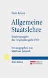 Allgemeine Staatslehre - Hans Kelsen - 9783161563959