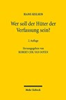 Wer soll der Huter der Verfassung sein? - Hans Kelsen - 9783161589782