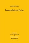 Personalisierte Preise - Jakob Metzger - 9783161648953