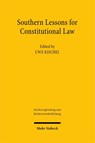 Southern Lessons for Constitutional Law - Uwe Kischel - 9783161705984