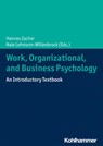 Work, Organizational, and Business Psychology - Hannes Zacher ; Nale Lehmann-Willenbrock - 9783170375796
