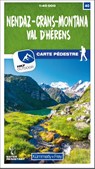 Nendaz - Crans-Montana Val d'Hérens 40 Wanderkarte 1:40 000 matt laminiert -  - 9783259023402