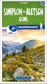 Simplon - Aletsch Goms 42 Wanderkarte 1:40 000 matt laminiert -  - 9783259023426
