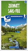 Zermatt - Saas-Fee 49 Wanderkarte 1:40 000 matt laminiert -  - 9783259023495