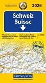 Kümmerly+Frey Strassenkarte ACS Schweiz 2026 1:275.000 -  - 9783259300480