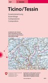 Swisstopo 1 : 100 000 Ticino Tessin -  - 9783302001074