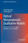 Optical Metamaterials: Qualitative Models - Arkadi Chipouline ; Franko Kuppers - 9783319775180