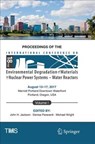 Proceedings of the 18th International Conference on Environmental Degradation of Materials in Nuclear Power Systems – Water Reactors - John H Jackson ; Denise Paraventi ; Michael Wright - 9783319883984