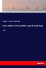 Precis of the Archives of the Cape of Good Hope - Hendrik Carel Vos Leibbrandt - 9783337721572