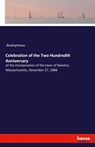 Celebration of the Two Hundredth Anniversary - Anonymous - 9783348060905
