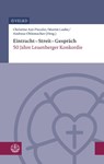 Eintracht - Streit - Gespräch - Im Auftrag der Vereinigten Evangelisch-Lutherischen Kirche (VELKD) ; Christine Axt-Piscalar ; Martin Laube - 9783374077090
