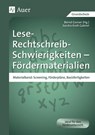 Lese-Rechtschreib-Schwierigkeiten - Fördermaterialien - Sandra Kroll-Gabriel - 9783403066743