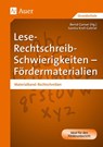 Lese-Rechtschreib-Schwierigkeiten - Fördermaterialien - Sandra Kroll-Gabriel - 9783403066767