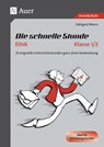 Die schnelle Stunde Ethik Kl.1-2 - Edelgard Moers - 9783403080756