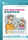 Ich-bin-fertig-Karten Deutsch Klassen 5/6 -  - 9783403084631