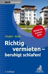 Richtig vermieten - beruhigt schlafen! - Helge Ziegler - 9783406736797