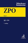 Münchener Kommentar zur Zivilprozessordnung Bd. 1: §§ 1-354 - Wolfgang Krüger ; Thomas Rauscher - 9783406820212