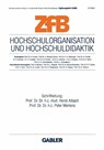 Hochschulorganisation Und Hochschuldidaktik - Horst Albach ; Peter Mertens - 9783409139601