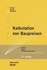 Kalkulation von Baupreisen - Christian Berthold ; Gerhard Drees ; Siri Krauß - 9783410284222