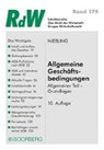 Niebling, J: Allgemeine Geschäftsbedingungen - NIEBLING,  Jürgen - 9783415056305