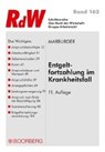 Entgeltfortzahlung im Krankheitsfall - MARBURGER,  Horst - 9783415064928
