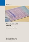 Fahrerlaubnisrecht kompakt - Martin Maibach - 9783415074057