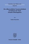 Die völkerrechtliche Verantwortlichkeit im Rahmen der Pacht fremden Hoheitsgebiets. - Stephan Kasperidus - 9783428184118