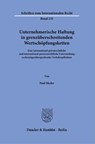 Unternehmerische Haftung in grenzüberschreitenden Wertschöpfungsketten. - Paul Meder - 9783428185320
