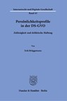 Persönlichkeitsprofile in der DS-GVO - Erik Brüggemann - 9783428187522