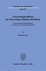 Umsetzungsprobleme der Flora-Fauna-Habitat-Richtlinie - Elisabeth Zinke - 9783428191543