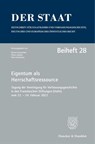 Eigentum als Herrschaftsressource - Dieter Gosewinkel ; Oliver Lepsius ; Peter Oestmann - 9783428192120