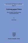 Leistung gegen Daten Bd. 74 - Jason Tenta - 9783428194377