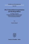 Die Unternehmensreputation als Rechtsproblem - Patrick Günnel - 9783428194629