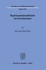 Repräsentationsdefizite im Parteienstaat - Inés Anna Manero Flock - 9783428197811