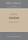 Biblia Hebraica Quinta (BHQ). Genesis - Abraham Tal - 9783438052612