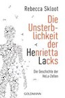Die Unsterblichkeit der Henrietta Lacks - SKLOOT,  Rebecca - 9783442157501