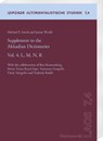 Supplement to the Akkadian Dictionaries - Michael P. Streck ; Janine Wende - 9783447110280