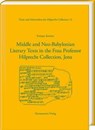 Middle and Neo-Babylonian Literary Texts in the Frau Professor Hilprecht Collection, Jena - Enrique Jiménez - 9783447118811